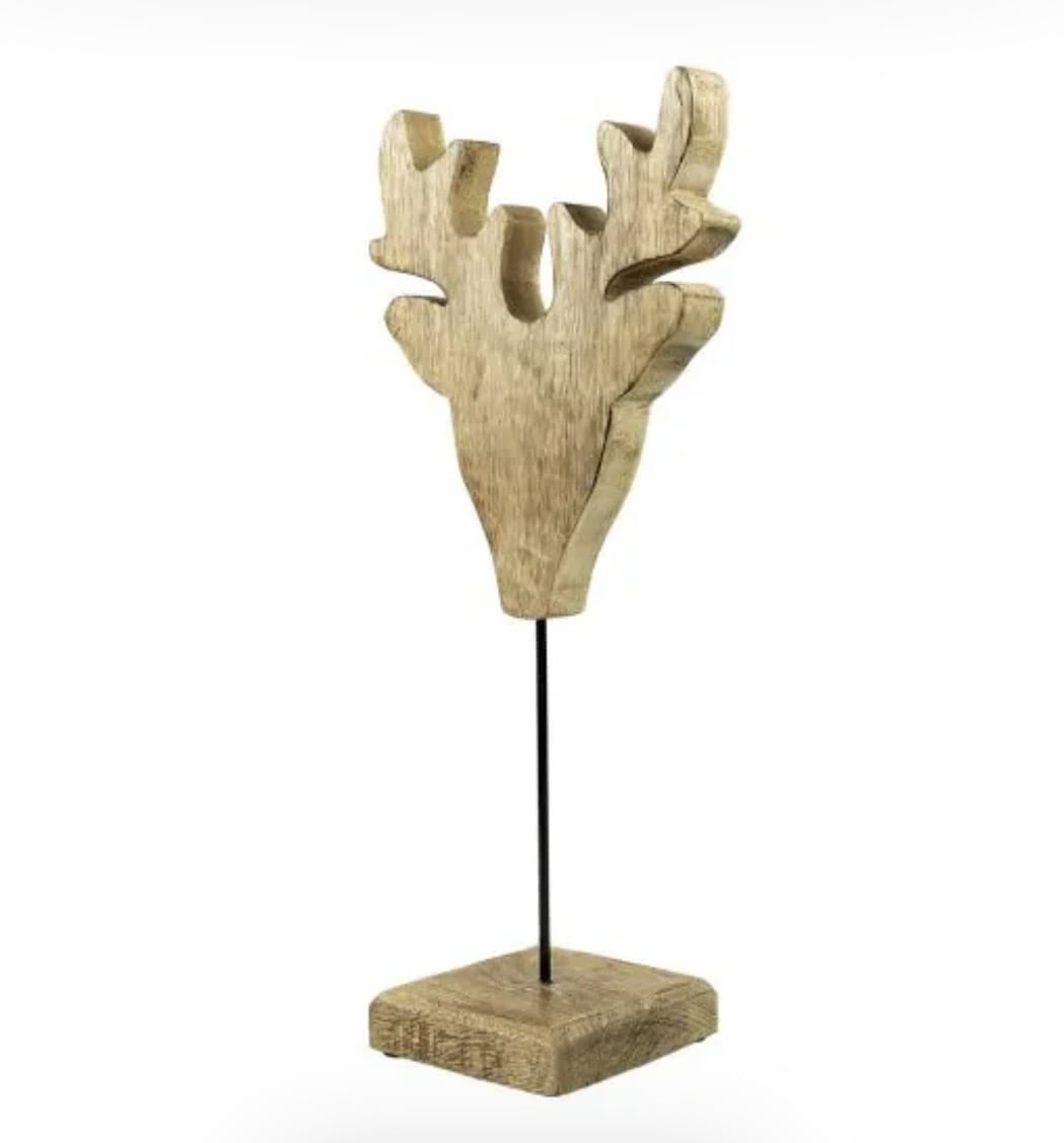 Cerf Debout Bois L