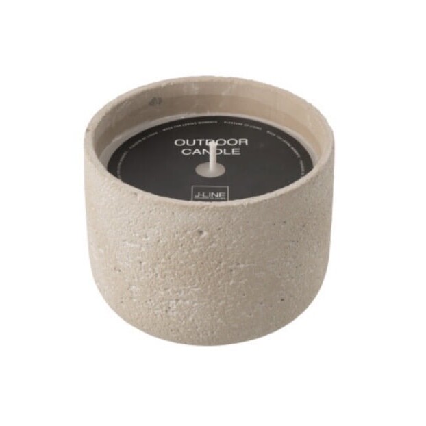 Bougie D Extérieur Ronde 47H