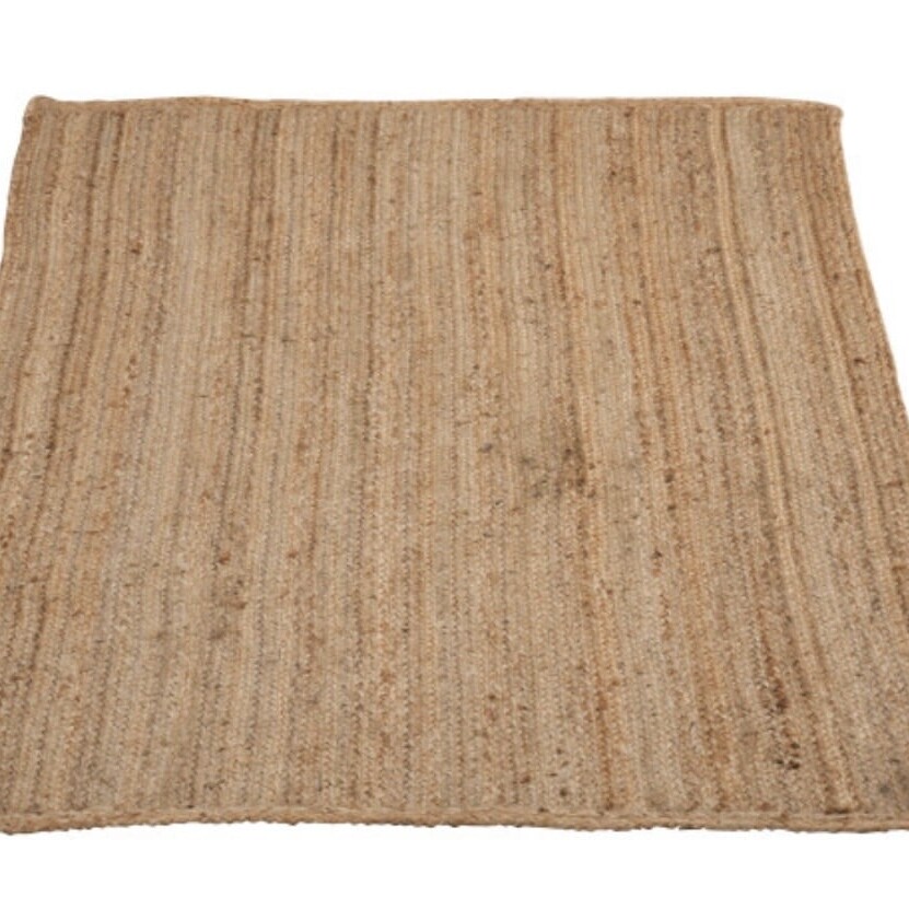 Tapis Rectangulaire Jute Nat