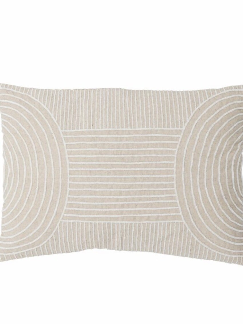 Coussin Chun Coton Nature Déhoussable