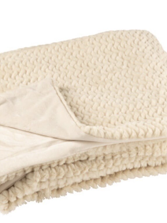 Couverture Polyester Beige