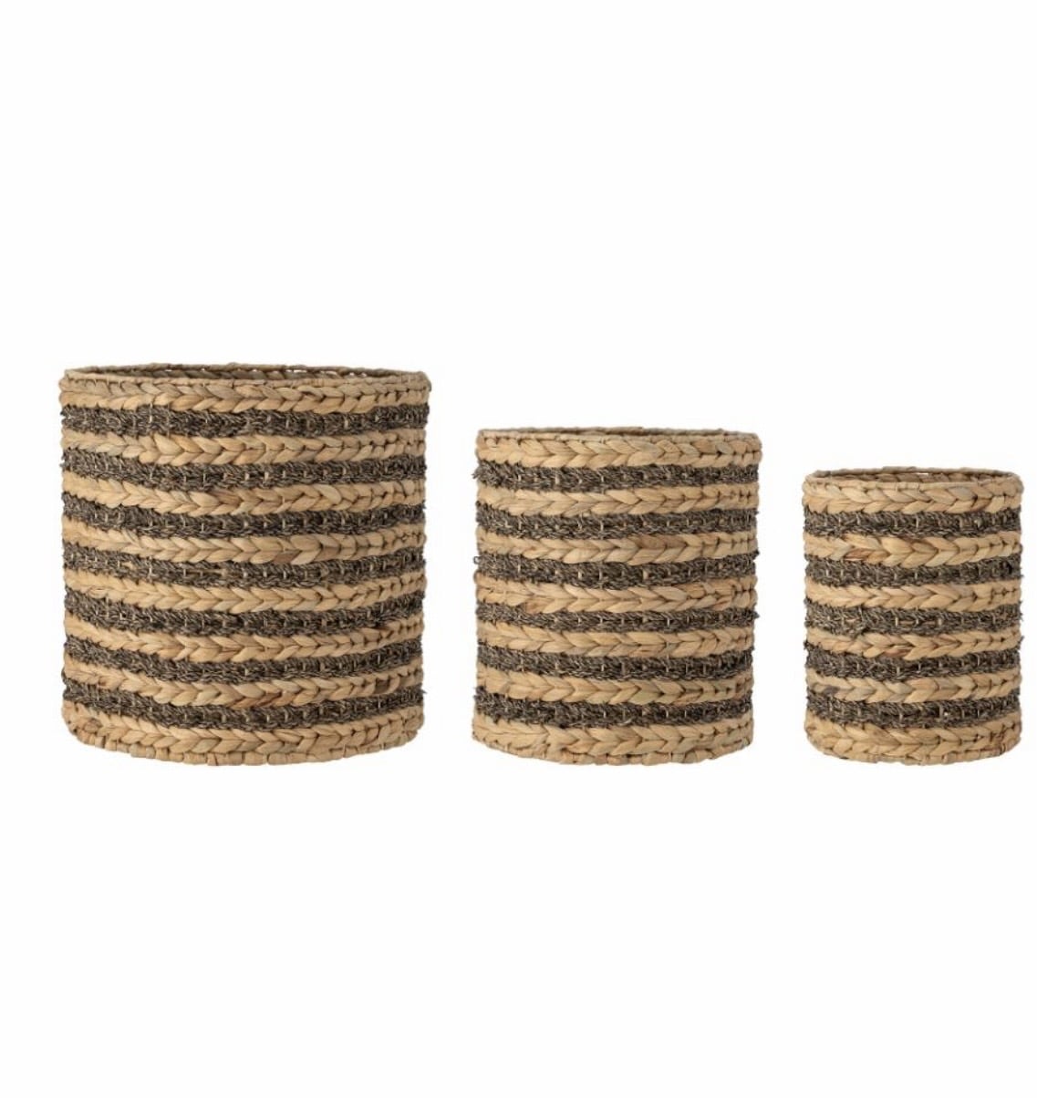 Set 3 Paniers Linge Lilja Jacinthe D Eau