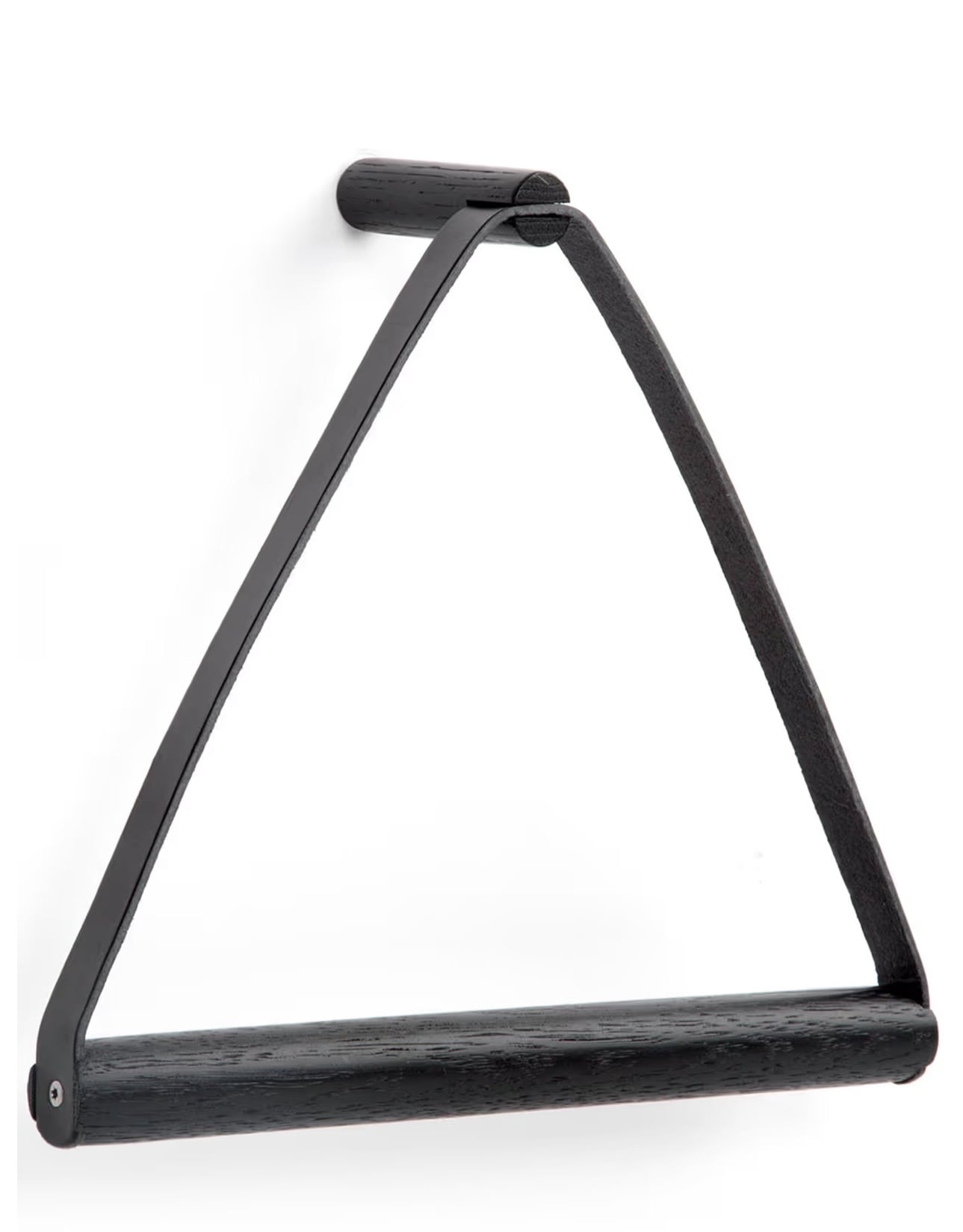Ekta Porte Serviettes Bois Noir