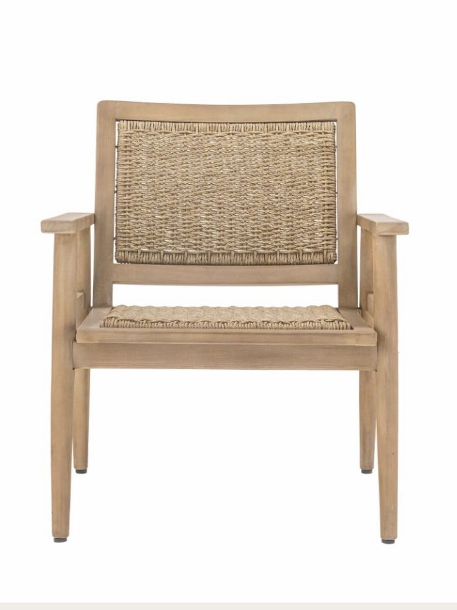 Sorrento Chaise Nature Acacia ( Sans Coussin)