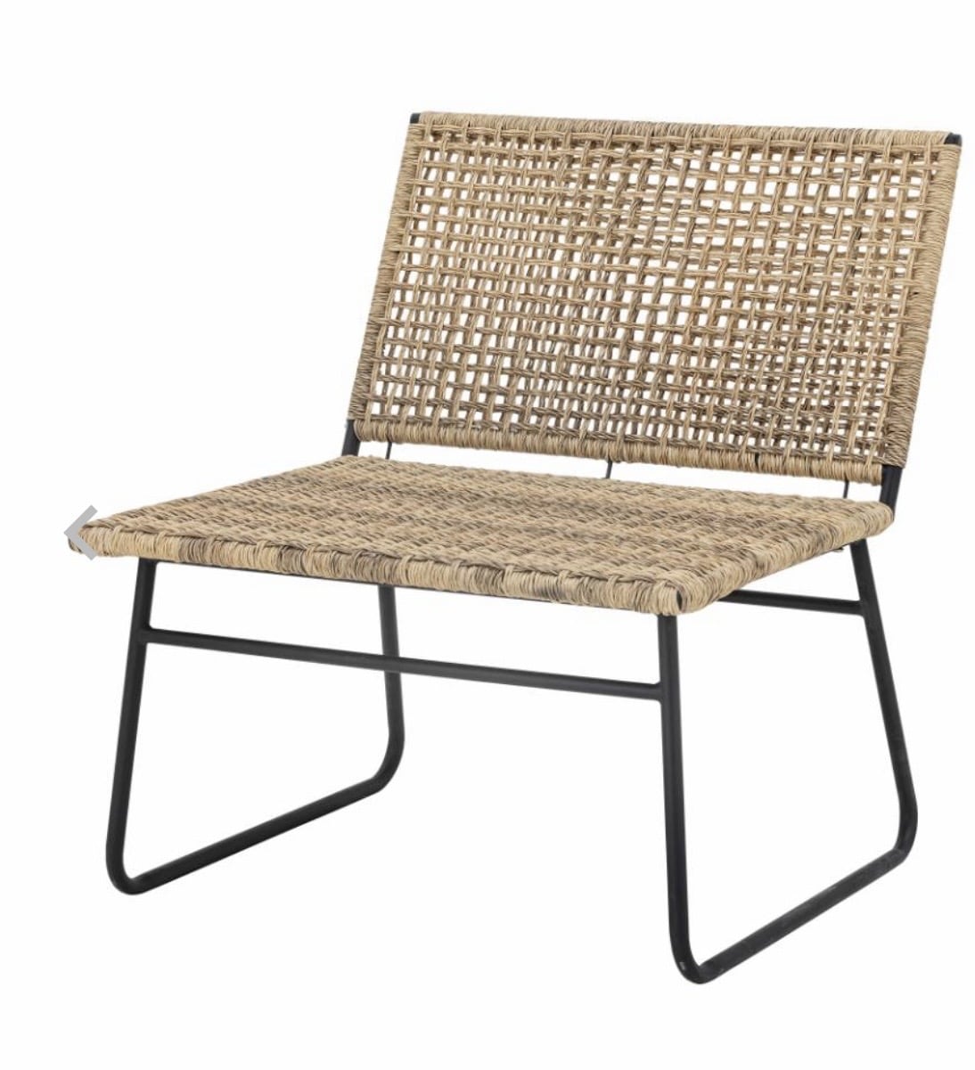 Vallone Chaise Longue Nature Polyrattan