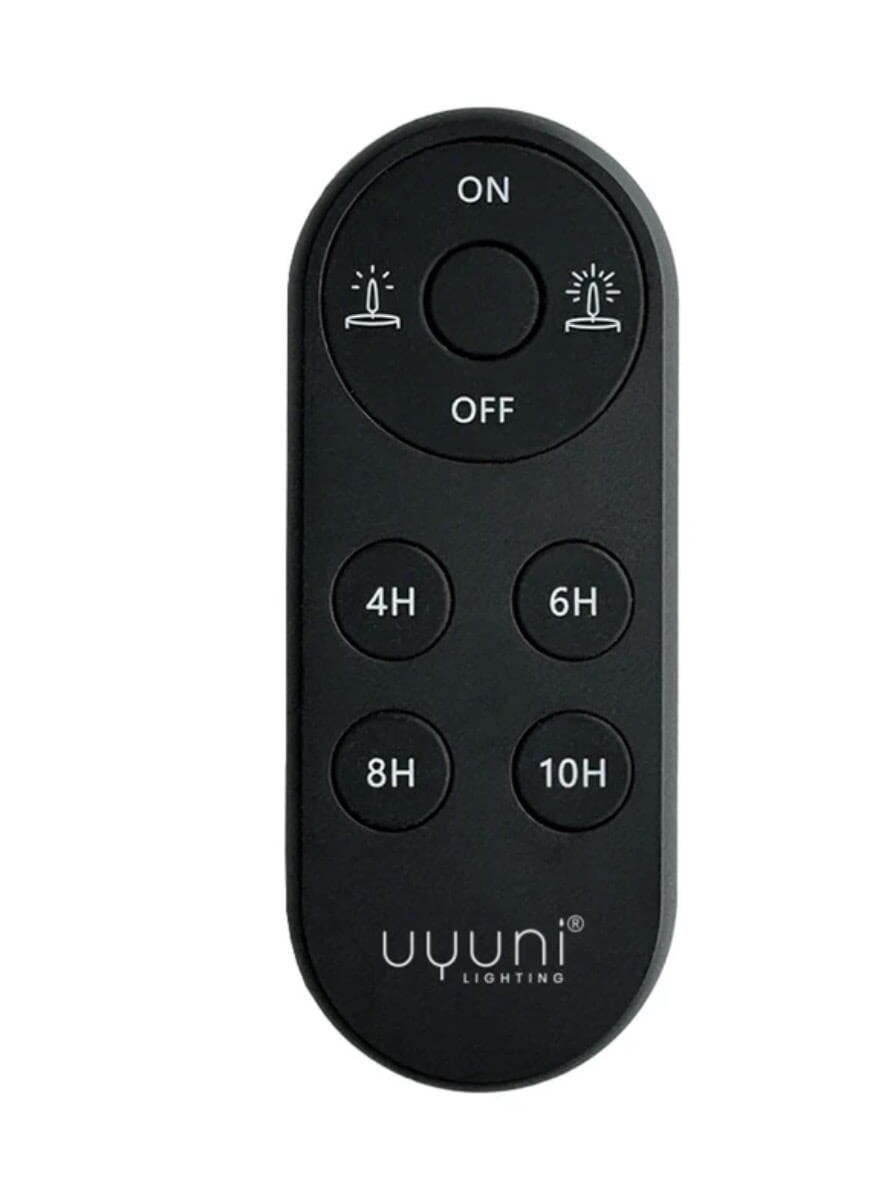 Uyuni Télécommande Pour Bougie Led Noir