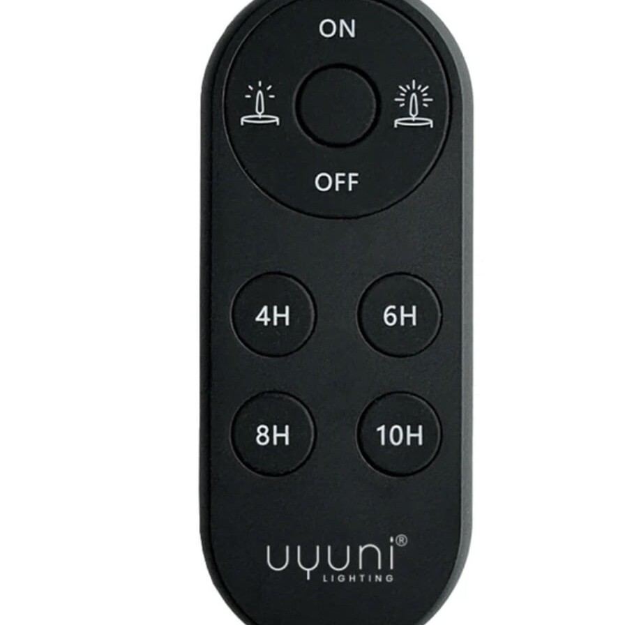 Uyuni Télécommande Pour Bougie Led Noir